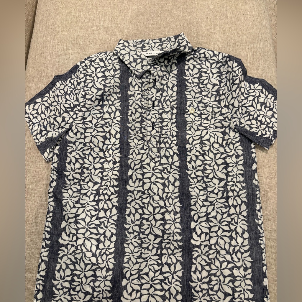 Authentic Janie & Jack Little Boys’ Vacation Polo Luxury Style Unworn Size 8
